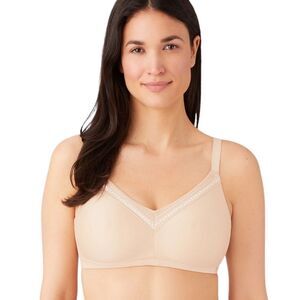 Wacoal Perfect Primer Wire Free Bra size 34DD beige sand